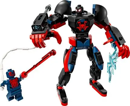 Lego Super Heroes 76337 Miles Morales Mech vs. Spider-Man 2099, 2 image