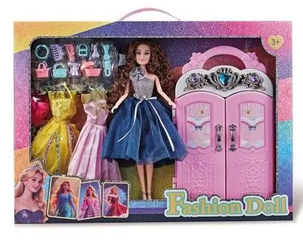 Fashion Doll Wardrobe Set - სათამაშო თოჯინის გარდერობის ნაკრები, 2 image