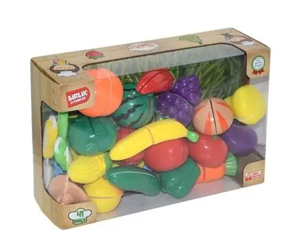 Vegetable and Fruit set 41 pcs სათამაშო ხილის და ბოსტნეულის  კომპლექტი, 4 image