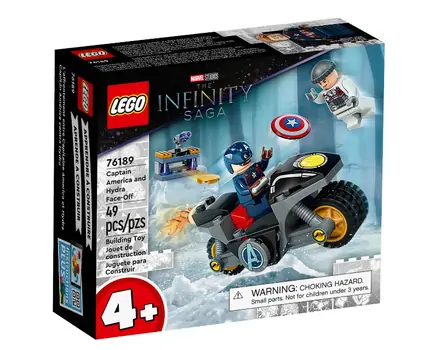 LEGO Super Heroes 76189 Captain America and Hydra Face-Off