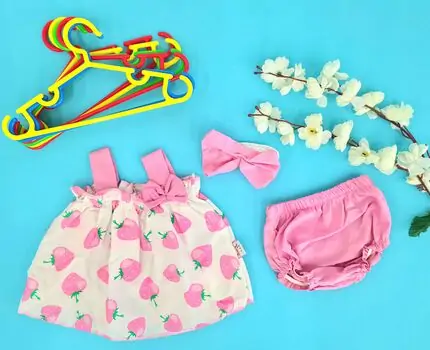 Little Strawberry Dress Set  საბავშვო კაბის კომპლექტი