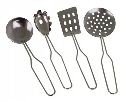 Metal Kitchen Cooking Accessories -  სათამაშო სამზარეულოს აქსესუარები, 5 image