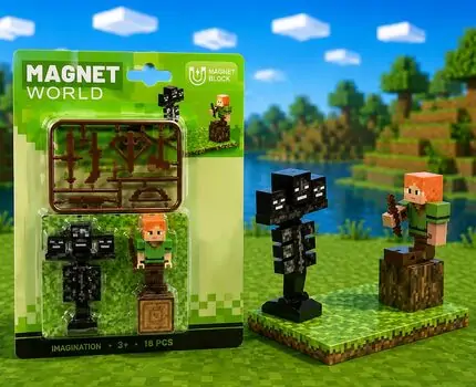 Small Magnetic Blocks - მაგნიტური კუბიკები