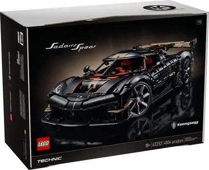 Lego Technic 42232 Koenigsegg Sadair's Spear Megacar, 22 image