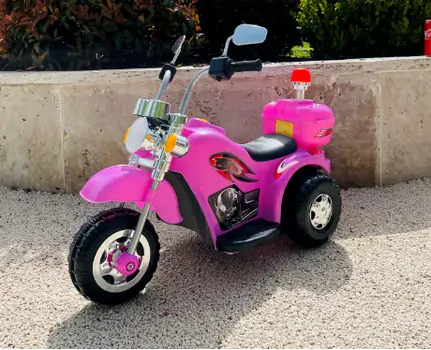Moto For Kids Pink - საბავშვო ელექტრო მოტოციკლი