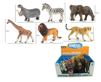 Wild Animals  - სათამაშო ცხოველები