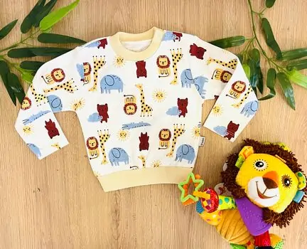 Puan Baby Lion and Friends 3904  გრძელ მკლავიანი მაისური