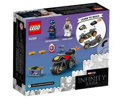 LEGO Super Heroes 76189 Captain America and Hydra Face-Off, 6 image