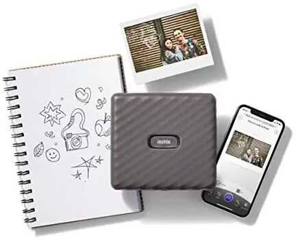 Fujifilm Instax Printer LINK WIDE Gray, 4 image