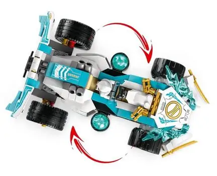 Lego Ninjago 71791 Zane’s Dragon Power Spinjitzu Race Car, 7 image