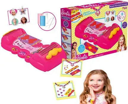 Dede BARBIE BEADS WEAVING MACHINE აქსესუარების გასაკეთებელი ნაკრები 03699