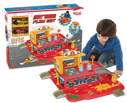 Dede 1 LEVEL PARKING PLAY SET სათამაშო პარკინგი 03066