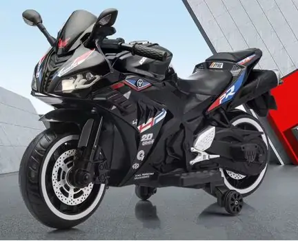Mini Cruiser Electric Moto Black - ელექტრო მოტოციკლი, 2 image