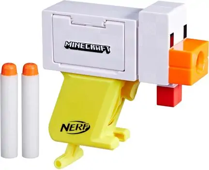 Hasbro Nerf Micro Shot Minecraft Chicken Blaster - სათამაშო თოფი, 2 image