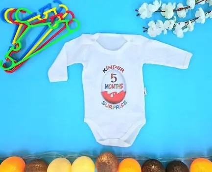 My 5th Month ATES BABY ბავშვის ბოდე 1304 Kinder 5th month