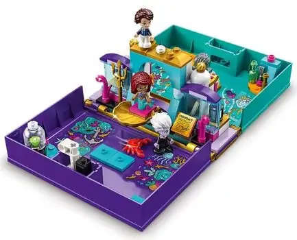 Lego Disney 43213 The Little Mermaid Story Book, 4 image