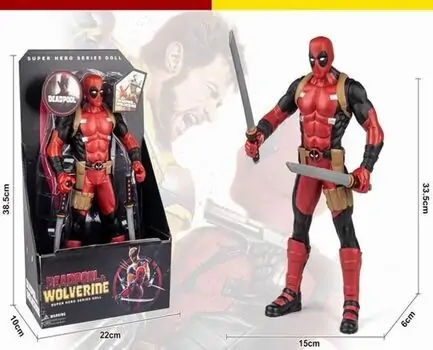 Deadpool Figure Marvel Legends Series - დედპულის ფიგურა, 2 image