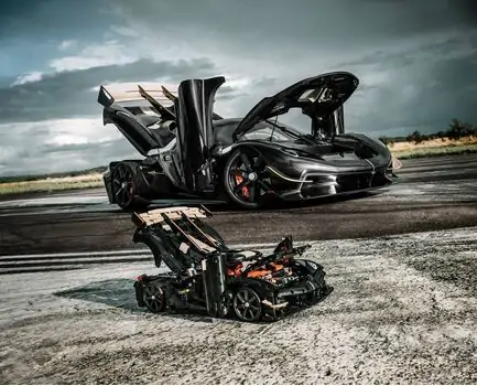 Lego Technic 42232 Koenigsegg Sadair's Spear Megacar, 16 image