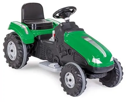 Pilsan-ის ელექტრო ტრაქტორი 05 276 MEGA 12V BATTERY OPERATED TRACTOR GREEN