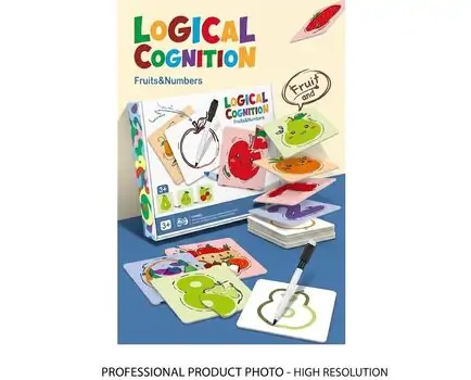 Logical Cognition With Fruit And Numbers Game - შემეცნებითი ლოგიკური თამაში, 3 image