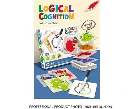 Logical Cognition With Fruit And Numbers Game - შემეცნებითი ლოგიკური თამაში, 3 image