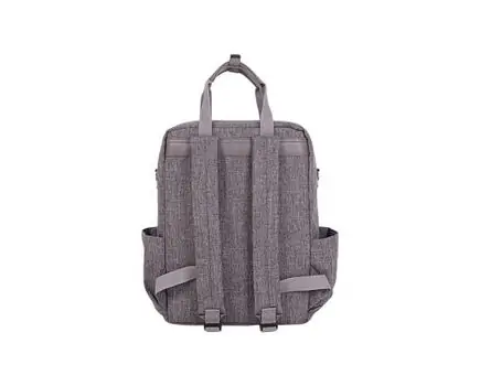 KikkaBoo-ს დედის ჩანთა Mama bag Ivy Light Grey, 3 image