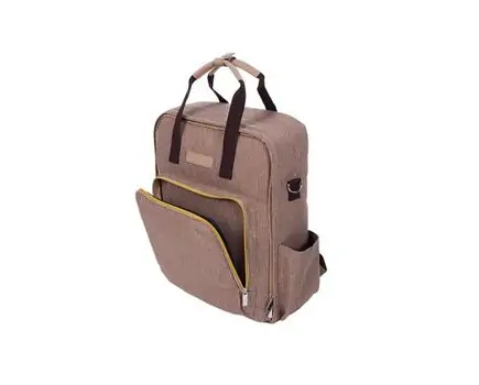 KikkaBoo-ს დედის ჩანთა Mama bag Ivy Beige, 9 image