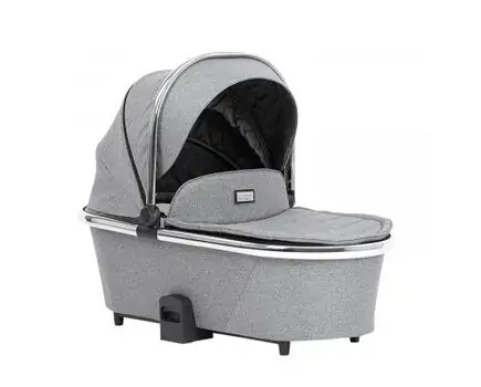 KikkaBoo Vicenza Premium Grey 4in1 საბავშვო ეტლის კომპლექტი, 13 image