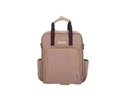 KikkaBoo-ს დედის ჩანთა Mama bag Ivy Beige, 6 image