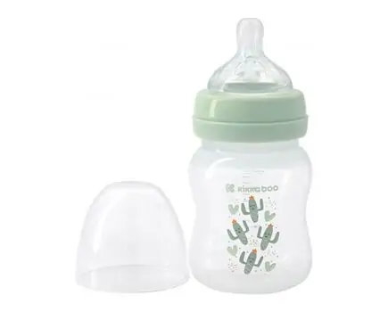 KikkaBoo-ს ახალშობილის ბოთლი Anti-colic feeding bottle 160ml Cactus Mint, 2 image