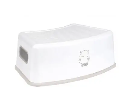 KikkaBoo-ს საფეხური აბაზანისთვის Step stool Hippo Beige