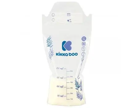 KikkaBoo-ს რძის შესანახი კონტეინერი Milk storage bags 25pcs