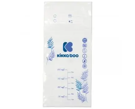 KikkaBoo-ს რძის შესანახი კონტეინერი Milk storage bags 25pcs, 2 image