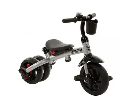 Makani Xammy Light Grey სამ თვლიანი ველო-ეტლი, 2 image