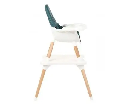 KikkaBoo Multi 3in1 Petrol Green საკვები სკამ-მაგიდა, 4 image