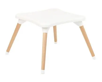 KikkaBoo Multi 3in1 Grey საკვები სკამ-მაგიდა, 7 image