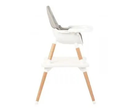 KikkaBoo Multi 3in1 Grey საკვები სკამ-მაგიდა, 6 image