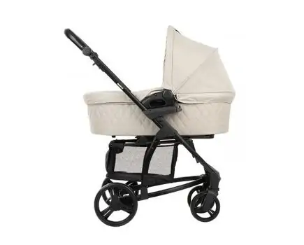 KikkaBoo Madrid 4in1 Beige Melange საბავშვო ეტლის კომპლექტი, 4 image