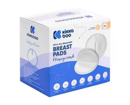 KikkaBoo-სმკერდის საფენები Ultra-dry disposable breast pads 25pcs