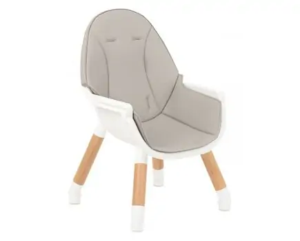 KikkaBoo Multi 3in1 Grey საკვები სკამ-მაგიდა, 2 image