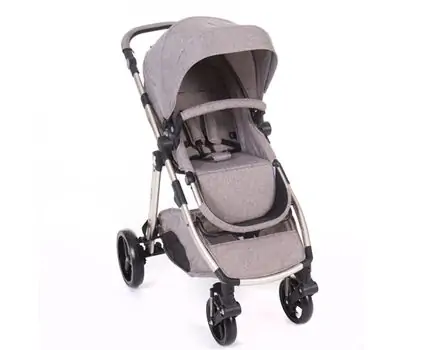 KikkaBoo UGO Melange Black 4in1 საბავშვო ეტლის კომპლექტი, 2 image
