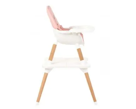 KikkaBoo Multi 3in1 Beige საკვები სკამ-მაგიდა, 6 image