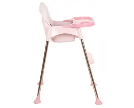 KikkaBoo Sky-High Pink საკვები სკამ-მაგიდა, 8 image