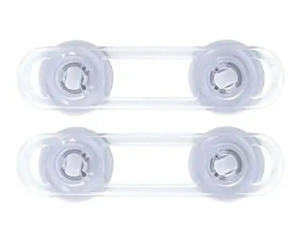 KikkaBoo Multi-purpose lock - 2 pieces - კარადის ჩამკეტი
