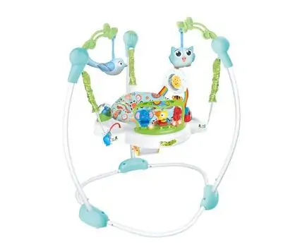KikkaBoo-ს ჯამფერი Stationary Jumper Forest fun Blue