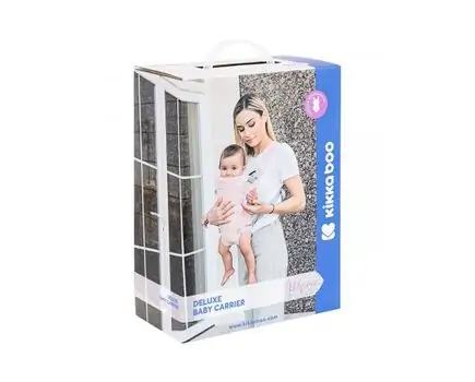 KikkaBoo-ს კენგურუ Carrier Myra Black, 2 image