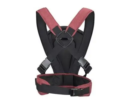 KikkaBoo-ს კენგურუ Carrier Tess Dark Red, 3 image