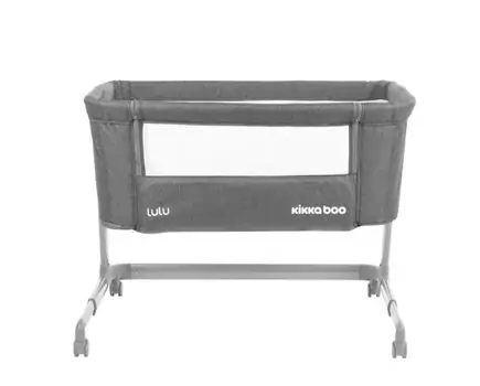 KikkaBoo Lulu Dark Grey ახალშობილის საწოლი, 5 image