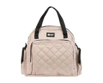 KikkaBoo Gianni Beige 3in1 ახალშობილის ეტლის კომპლექტი, 9 image