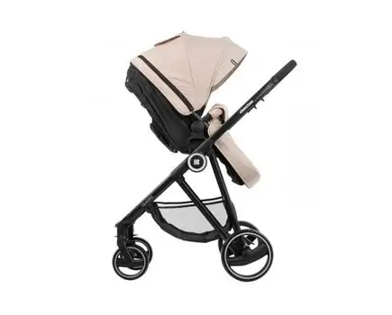 KikkaBoo Gianni Beige 3in1 ახალშობილის ეტლის კომპლექტი, 5 image